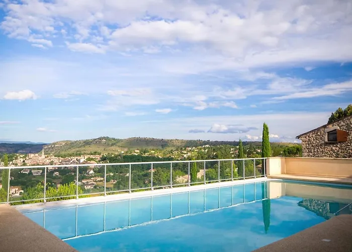 Semesterbostad Location Climatise Avec Piscine Commune En Ardeche